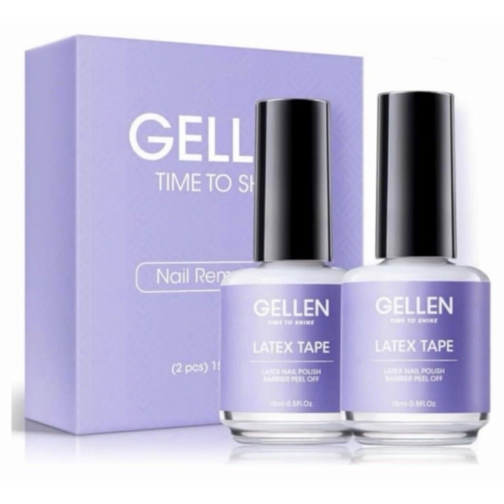 Gellen, Time to Shine, Nail Removal Kit, (2pcs) 15ml/0.5fl. oz. New complete kit